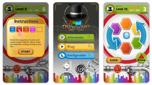 بازی Simon Says سایمون سیز