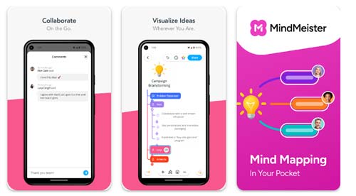 اپلیکیشن MindMeister مایند میستر